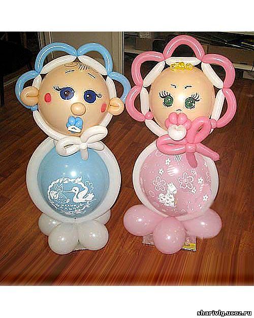 Лялечка из воздушных шаров - Мальчик (или девочка)